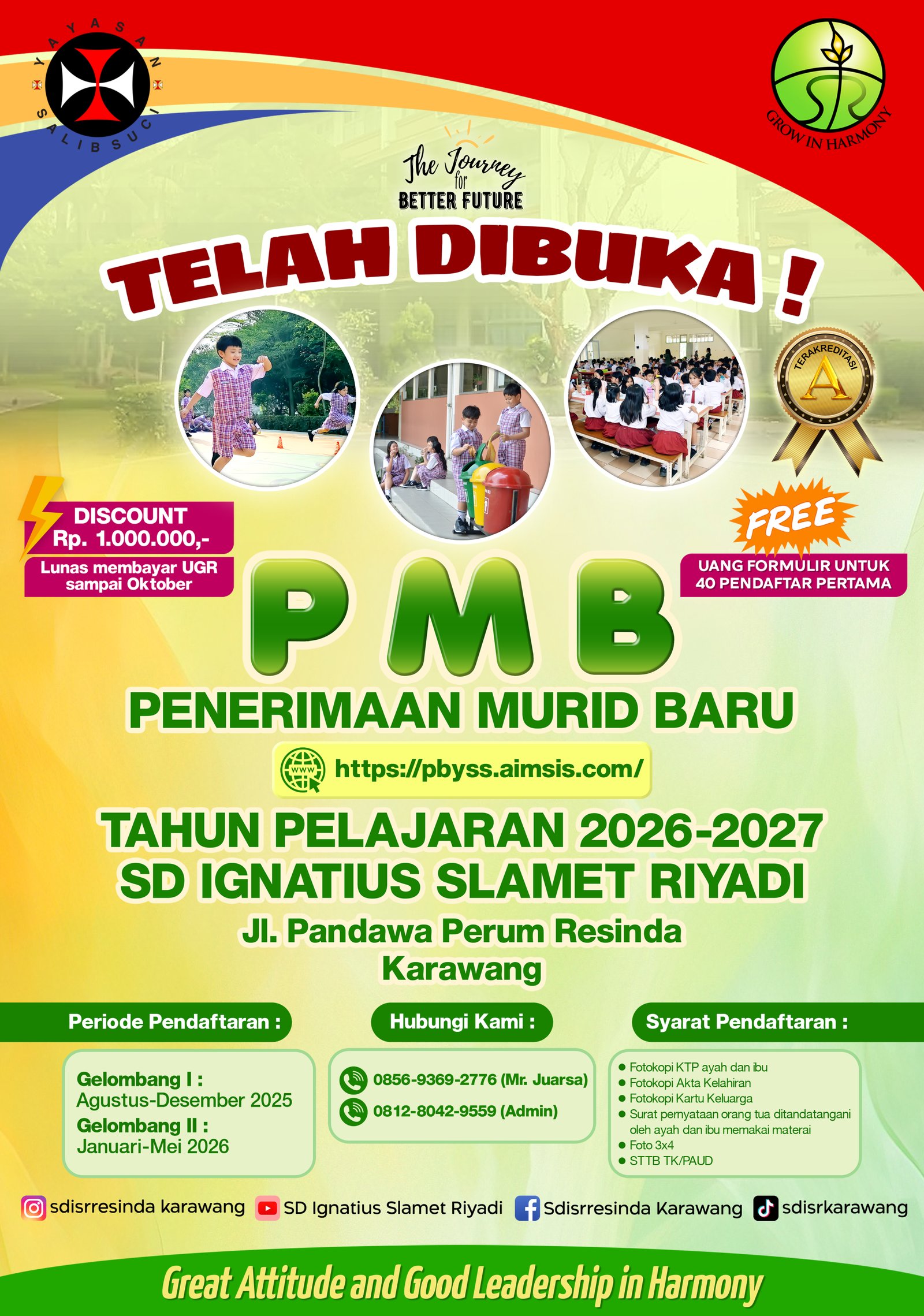 Brosur Penerimaan Murid Baru 2025/2026